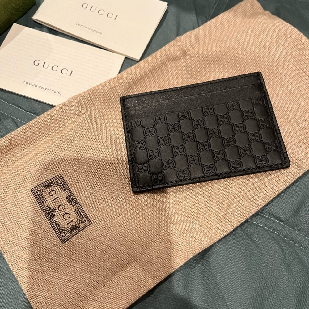 Gucci GG emblem card case - Picture 2 of 4